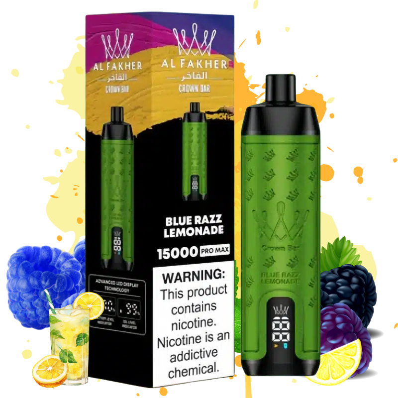 Al Fakher Blue Razz Lemonade 15K Bouffées | Grossiste Puff Al Fakher